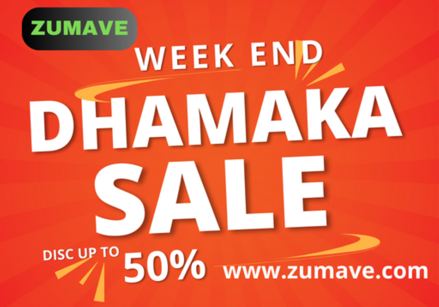 Zumave Weekend Dhamaka Sale
