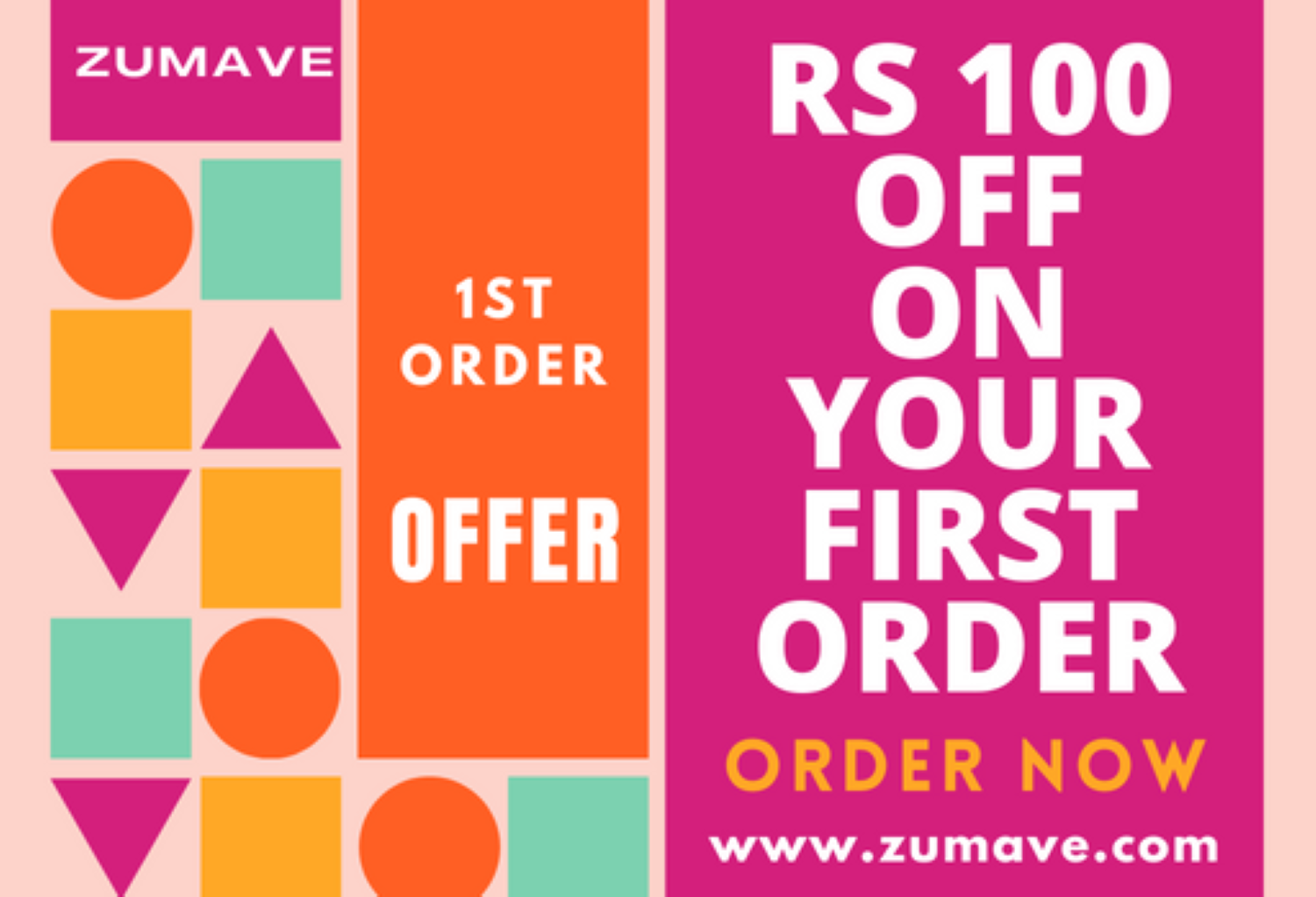 First Order Offer Ads