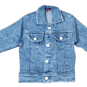 Girls Embroidered Denim Jacket
