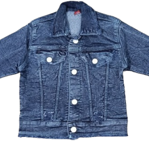 Girls Embroidered Denim Jacket