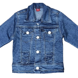 Girls Embroidered Denim Jacket